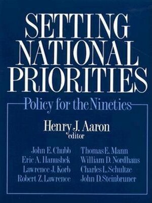 cover image of Setting National Priorities